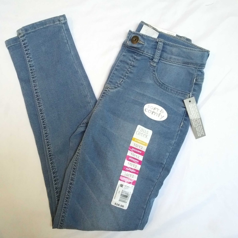 Girls--  Falls Creek Jeggings/Jeans 10/12 NEW